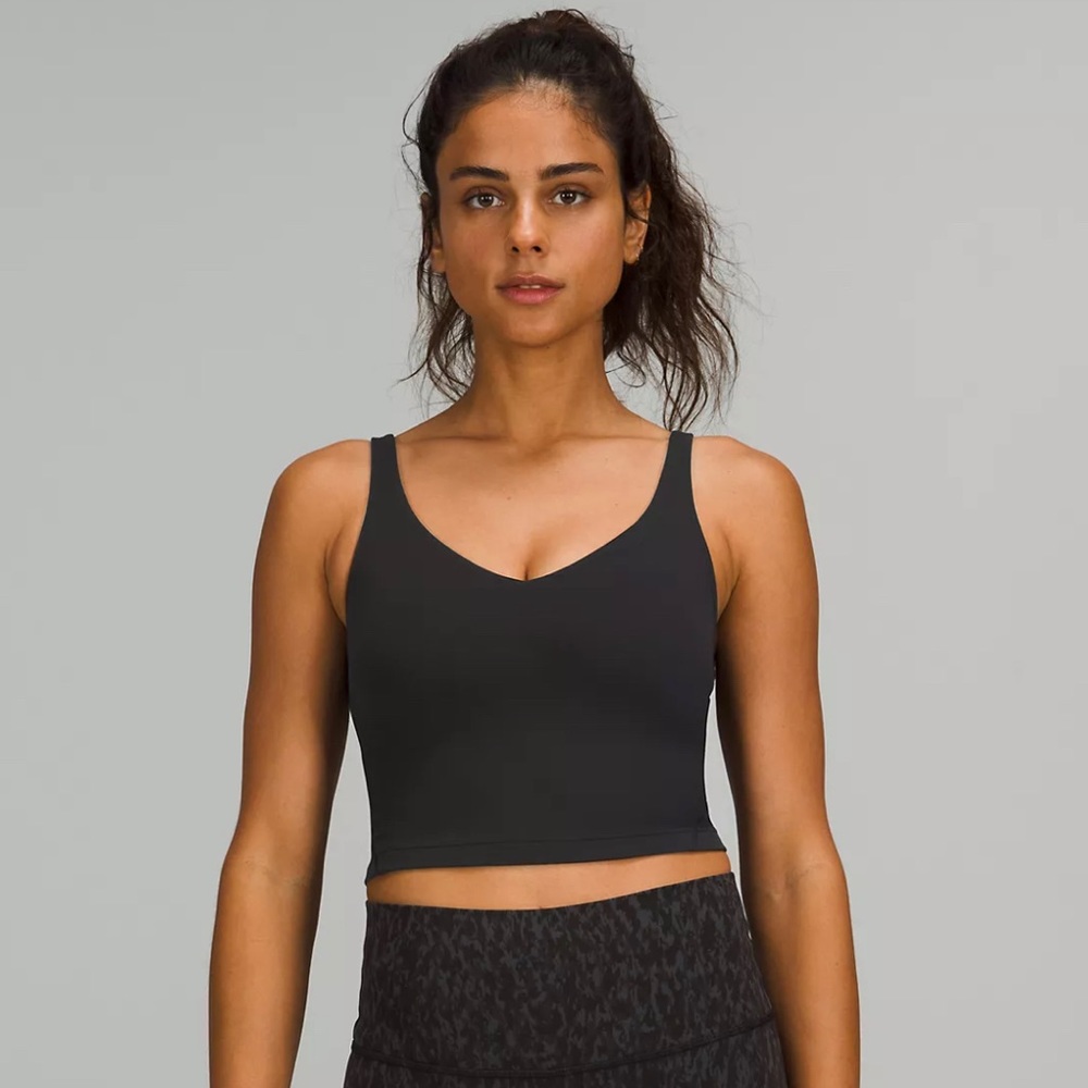 lululemon athletica Black Tank Top
